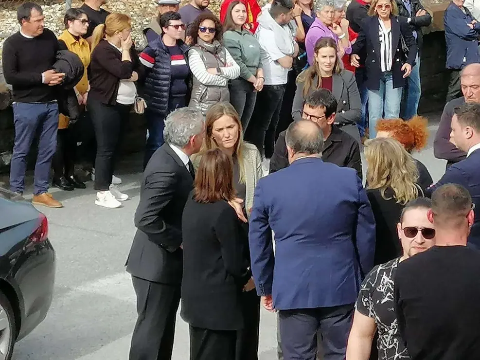 Funeral por David &Aacute;lvarez, el minero de 33 fallecido el lunes, en Torre del Bierzo. / LEON24HORAS