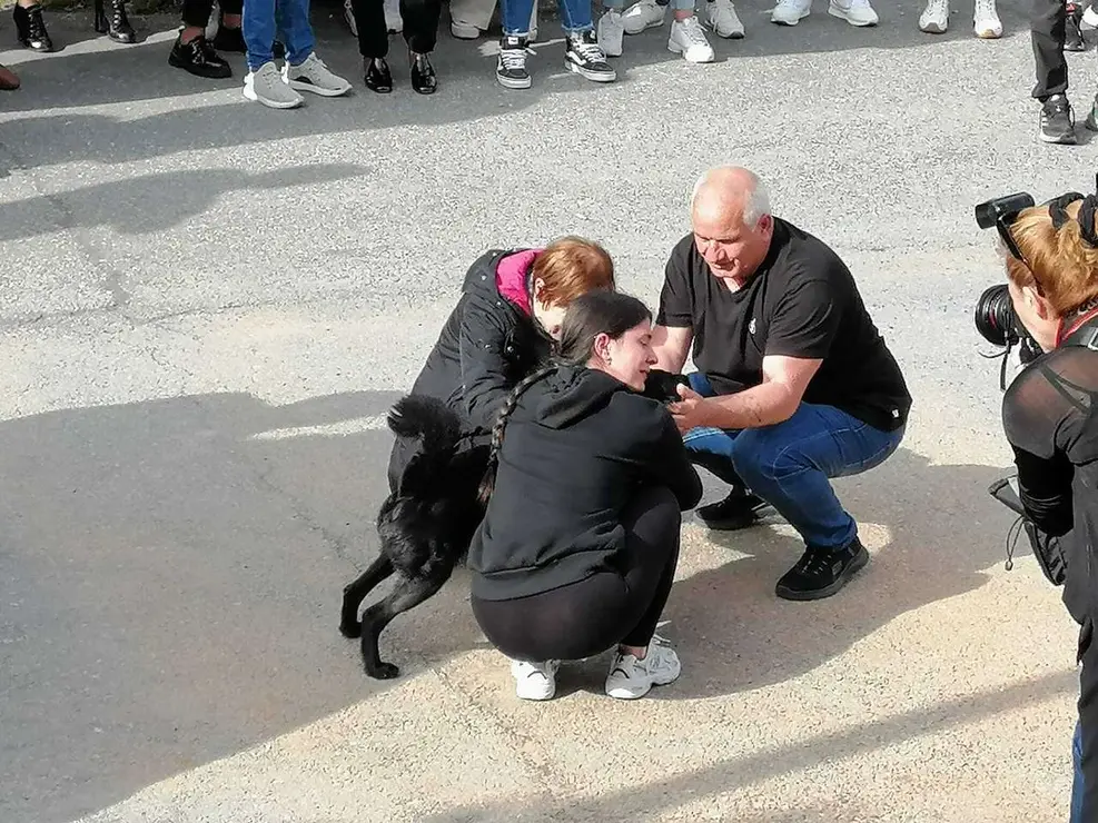 Funeral por David &Aacute;lvarez, el minero de 33 fallecido el lunes, en Torre del Bierzo. / LEON24HORAS