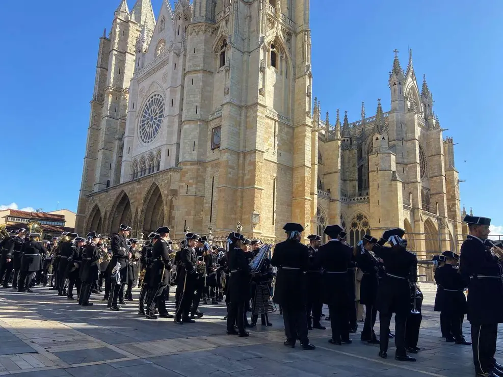 Procesi&oacute;n de las Palmas de la Junta Mayor. / LEON24HORAS