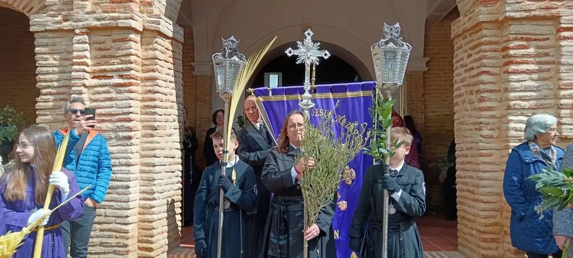 Procesi&oacute;n de los Ramos de Sahag&uacute;n 2025. / LE&Oacute;N24HORAS