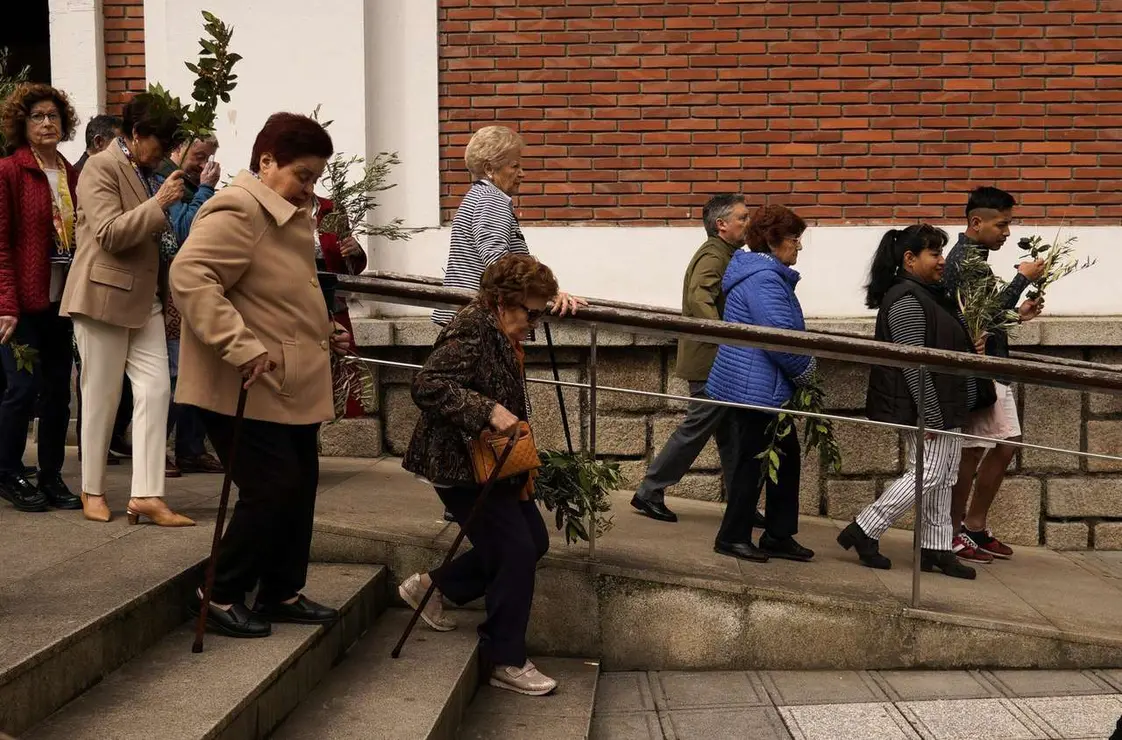 Procesi&oacute;n del Domingo de Ramos en Ponferrada 2025. / C&Eacute;SAR S&Aacute;NCHEZ / ICAL