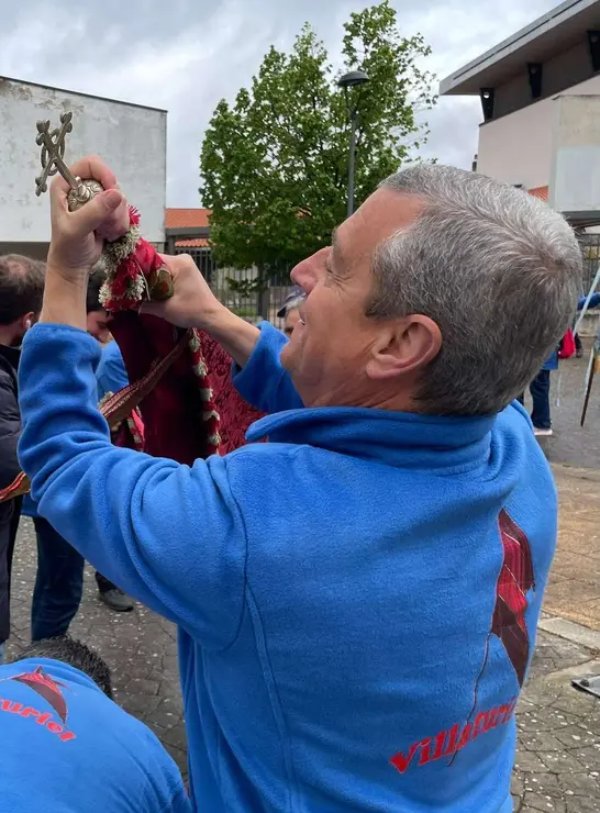 La romer&iacute;a del Voto a la Virgen del Camino volvi&oacute; a cumplir. / LE&Oacute;N24HORAS 