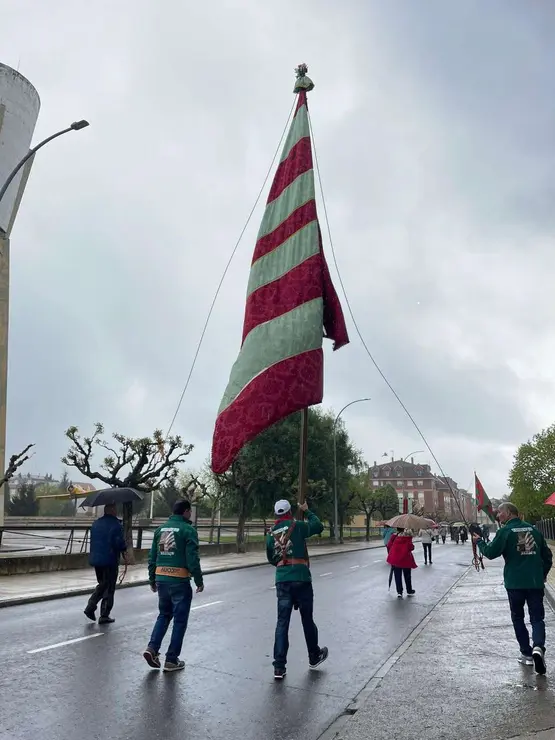 La romer&iacute;a del Voto a la Virgen del Camino volvi&oacute; a cumplir. / LE&Oacute;N24HORAS 