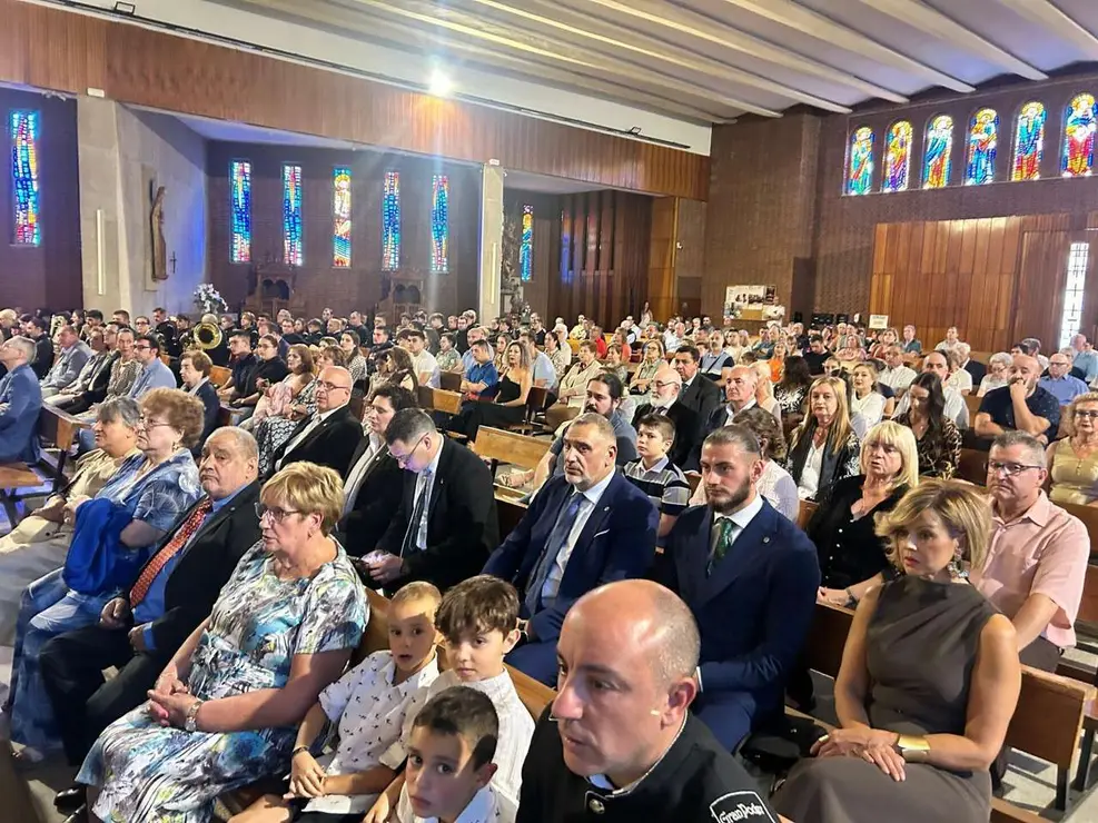 Acto de toma de posesi&oacute;n de M&oacute;nica Urdiales como nueva abadesa de la Cofrad&iacute;a del Cristo del Gran Poder. Le&oacute;n 24 Horas