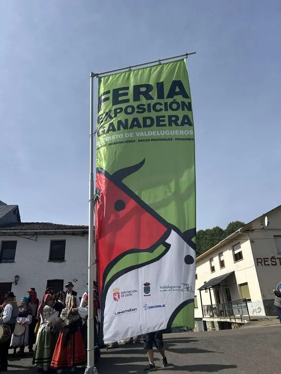 Vecinos y visitantes disfrutaron de la feria ganadera y los actos del Cristo de Valdelugueros 2025. Le&oacute;n 24 horas.