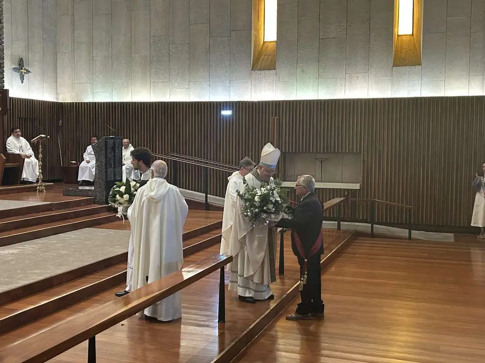 Misa de la festividad de la Virgen del Camino. Le&oacute;n 24 horas