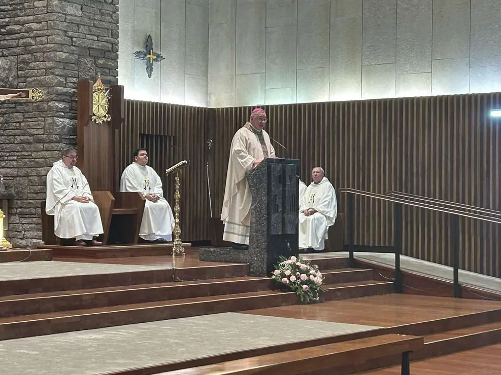 Misa de la festividad de la Virgen del Camino. Le&oacute;n 24 horas