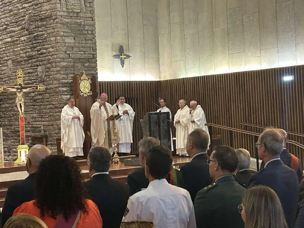 Misa de la festividad de la Virgen del Camino. Le&oacute;n 24 horas