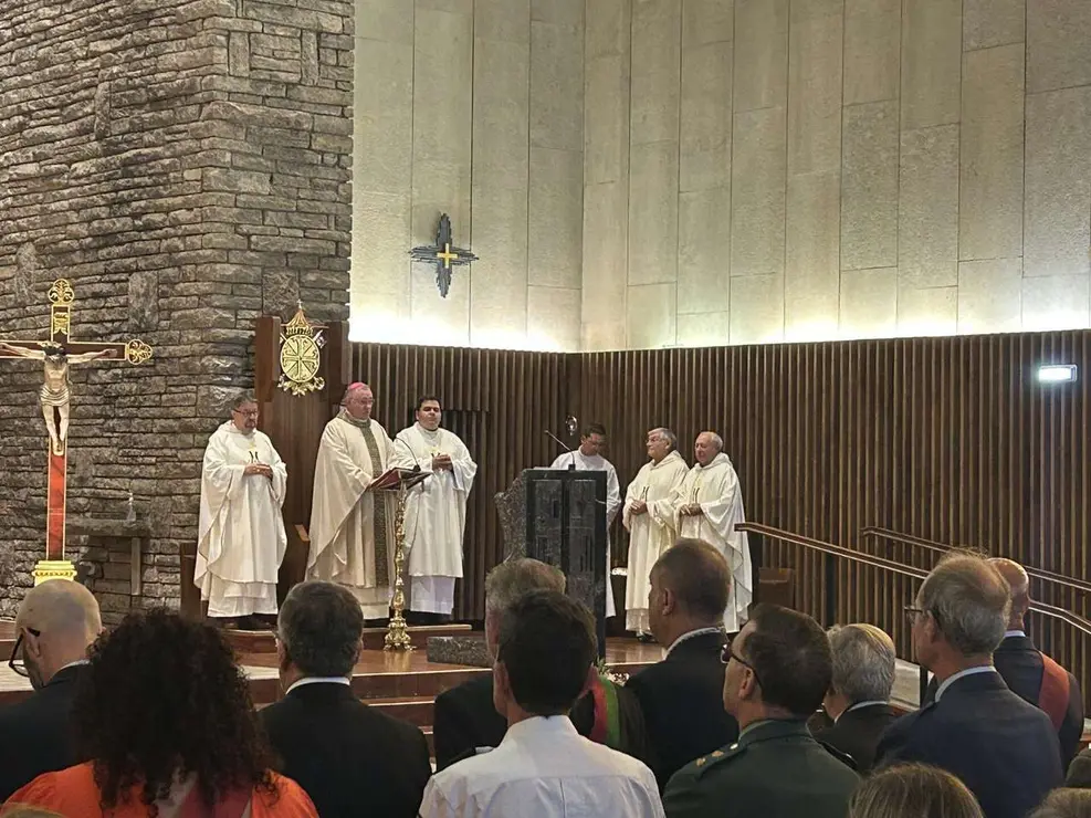 Misa de la festividad de la Virgen del Camino. Le&oacute;n 24 horas