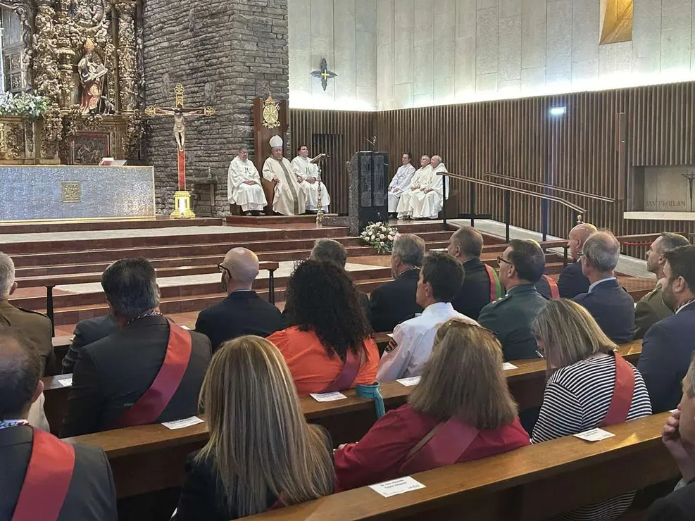 Misa de la festividad de la Virgen del Camino. Le&oacute;n 24 horas