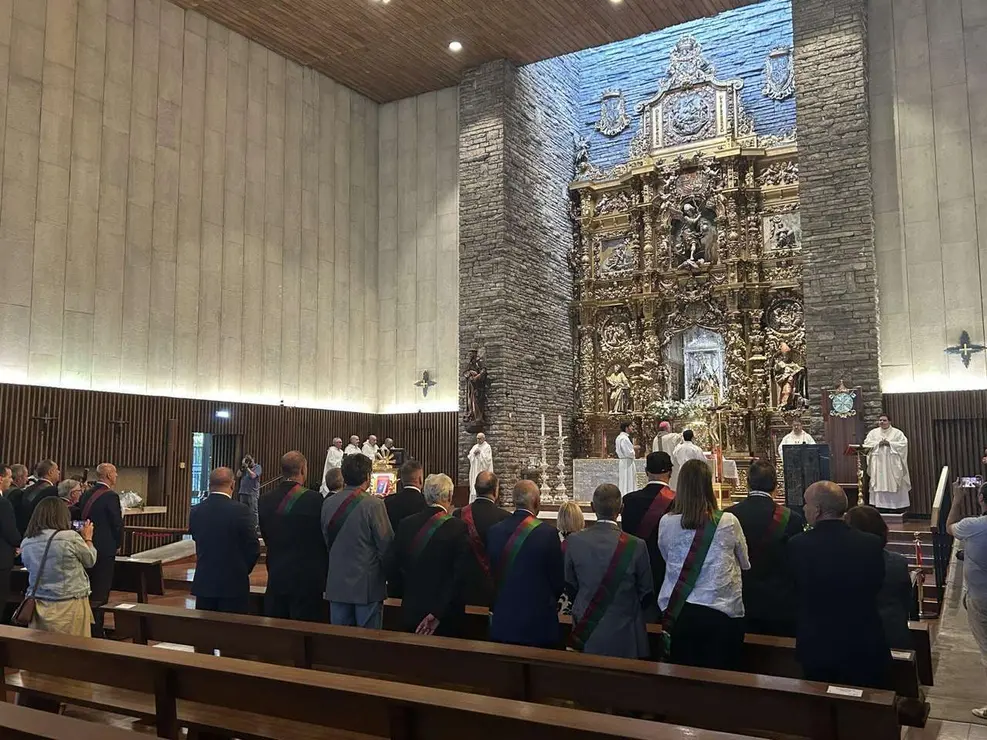 Misa de la festividad de la Virgen del Camino. Le&oacute;n 24 horas