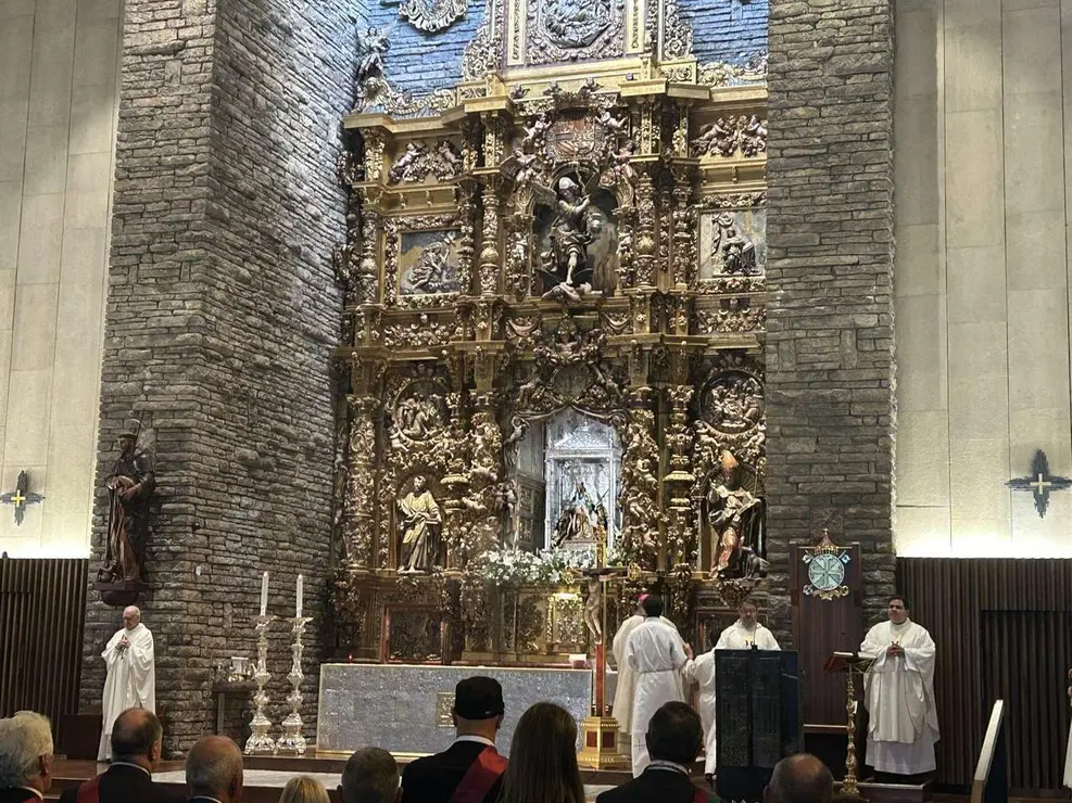 Misa de la festividad de la Virgen del Camino. Le&oacute;n 24 horas