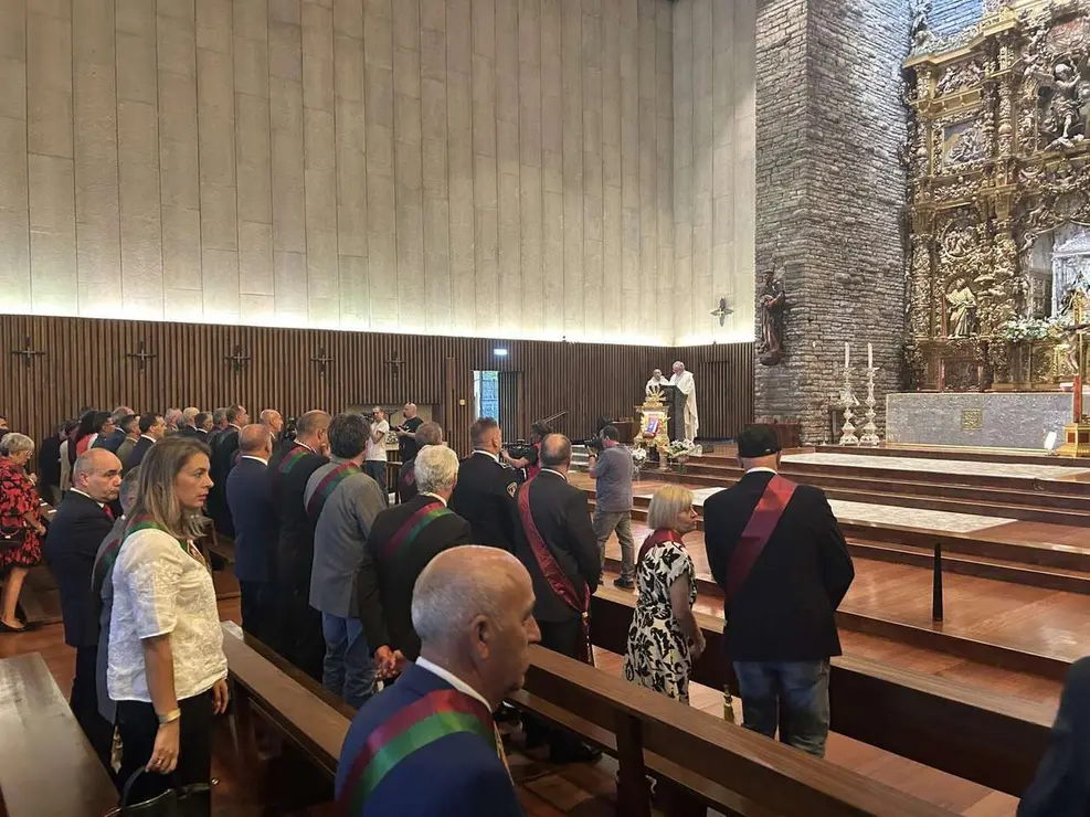 Misa de la festividad de la Virgen del Camino. Le&oacute;n 24 horas