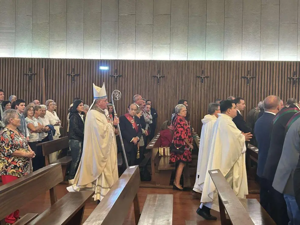 Misa de la festividad de la Virgen del Camino. Le&oacute;n 24 horas