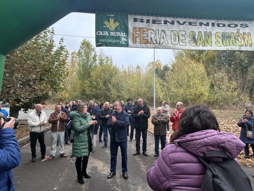Ambiente en Sahag&uacute;n durante la 52&ordf; Feria de San Sim&oacute;n. Le&oacute;n 24 horas.