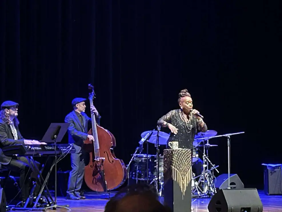 Catherine Russell en el Auditorio Ciudad de Le&oacute;n. Le&oacute;n 24 Horas.