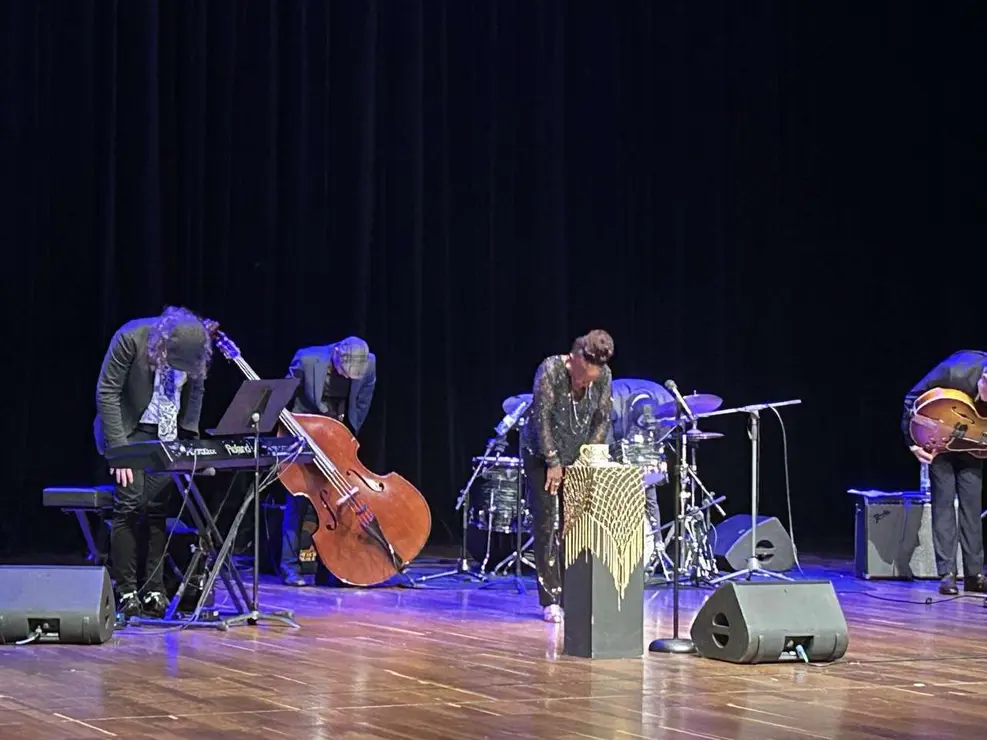Catherine Russell en el Auditorio Ciudad de Le&oacute;n. Le&oacute;n 24 Horas.