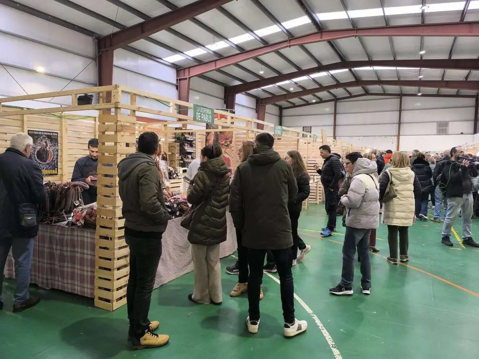 Feria de la Cecina de Chivo de Vegacervera 2025. Le&oacute;n 24 horas.