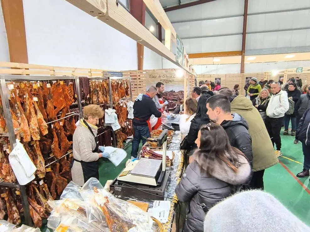 Feria de la Cecina de Chivo de Vegacervera 2025. Le&oacute;n 24 horas.