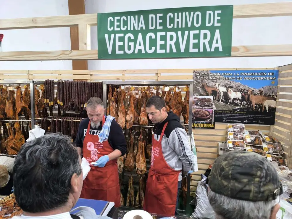 Feria de la Cecina de Chivo de Vegacervera 2025. Le&oacute;n 24 horas.
