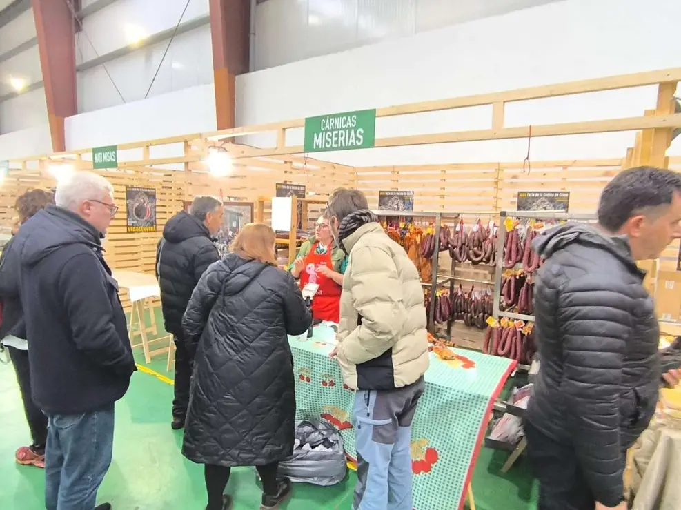 Feria de la Cecina de Chivo de Vegacervera 2025. Le&oacute;n 24 horas.