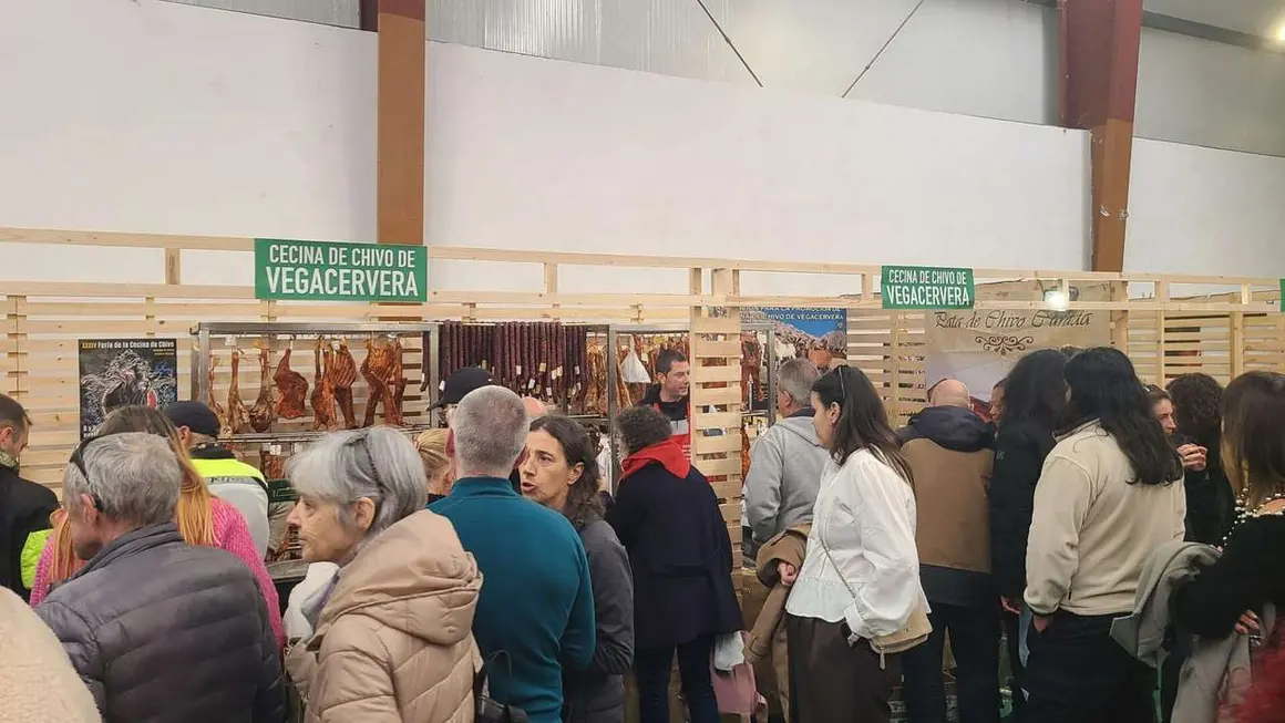 Feria de la Cecina de Chivo de Vegacervera 2025. Le&oacute;n 24 horas.Feria de la Cecina de Chivo de Vegacervera 2025. Le&oacute;n 24 horas.