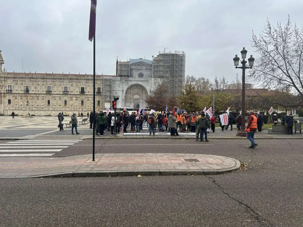 Manifestaci&oacute;n de la plataforma &lsquo;Respeto&rsquo;. Hugo Garc&iacute;a. Le&oacute;n 24 Horas.