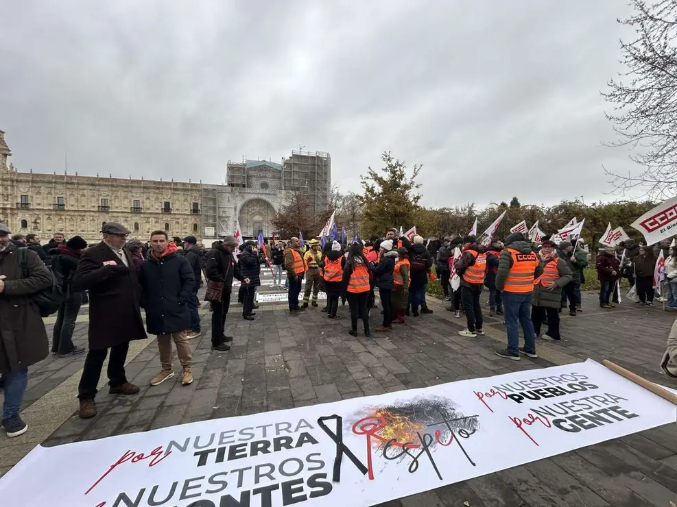Manifestaci&oacute;n de la plataforma &lsquo;Respeto&rsquo;. Hugo Garc&iacute;a. Le&oacute;n 24 Horas.