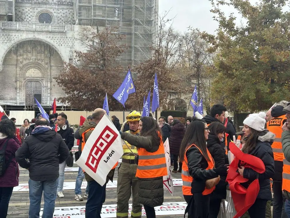 Manifestaci&oacute;n de la plataforma &lsquo;Respeto&rsquo;. Hugo Garc&iacute;a. Le&oacute;n 24 Horas.