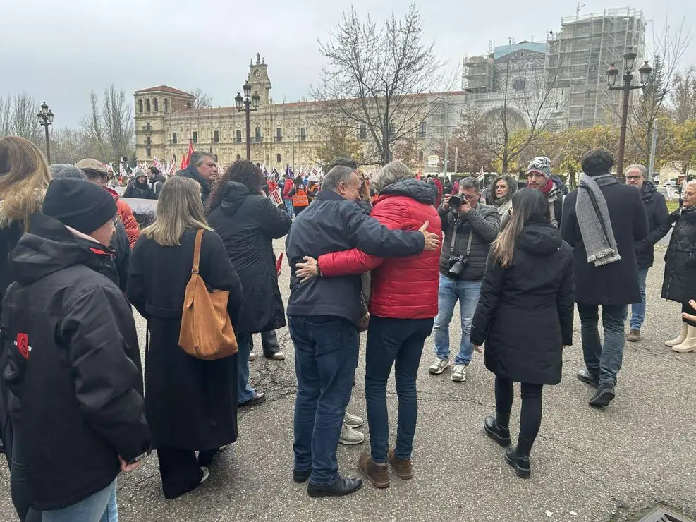 Manifestaci&oacute;n de la plataforma &lsquo;Respeto&rsquo;. Hugo Garc&iacute;a. Le&oacute;n 24 Horas.