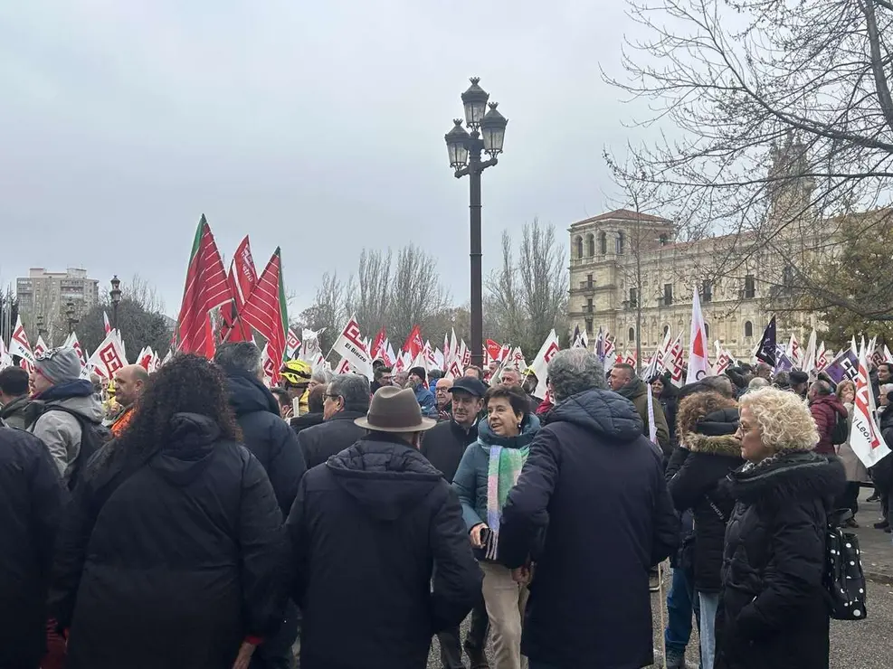 Manifestaci&oacute;n de la plataforma &lsquo;Respeto&rsquo;. Hugo Garc&iacute;a. Le&oacute;n 24 Horas.