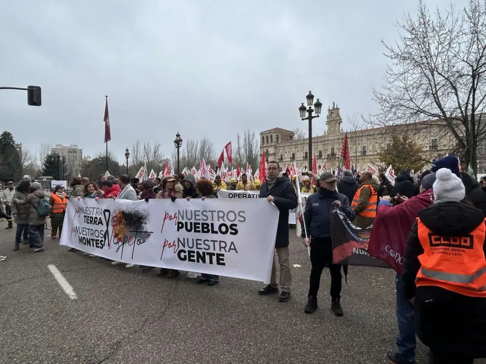 Manifestaci&oacute;n de la plataforma &lsquo;Respeto&rsquo;. Hugo Garc&iacute;a. Le&oacute;n 24 Horas.