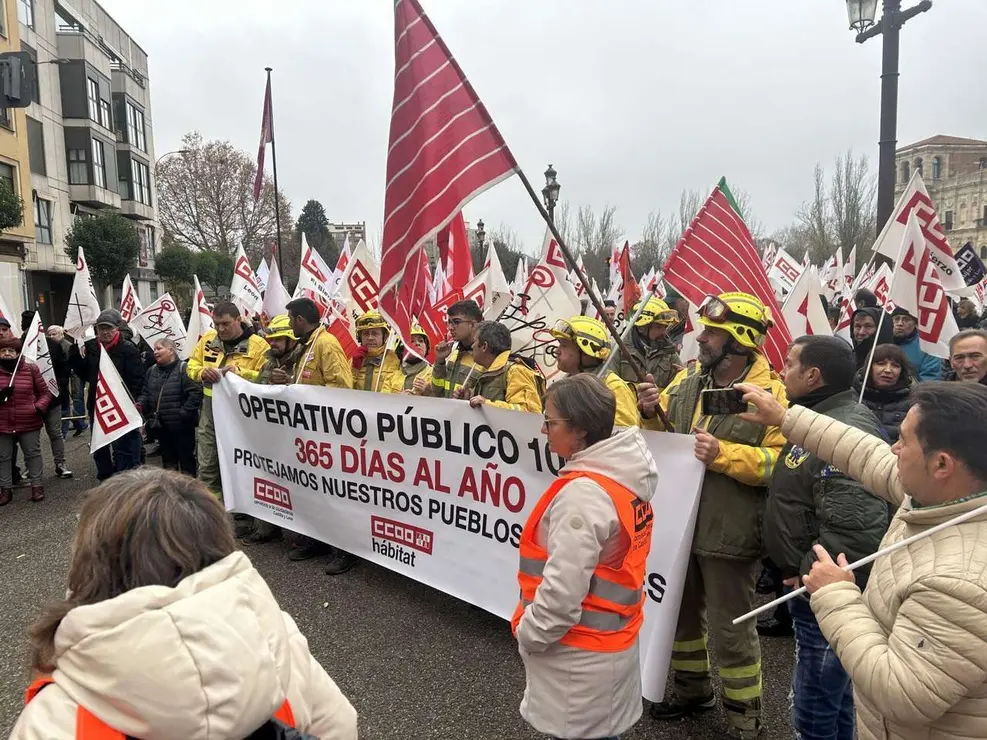 Manifestaci&oacute;n de la plataforma &lsquo;Respeto&rsquo;. Hugo Garc&iacute;a. Le&oacute;n 24 Horas.