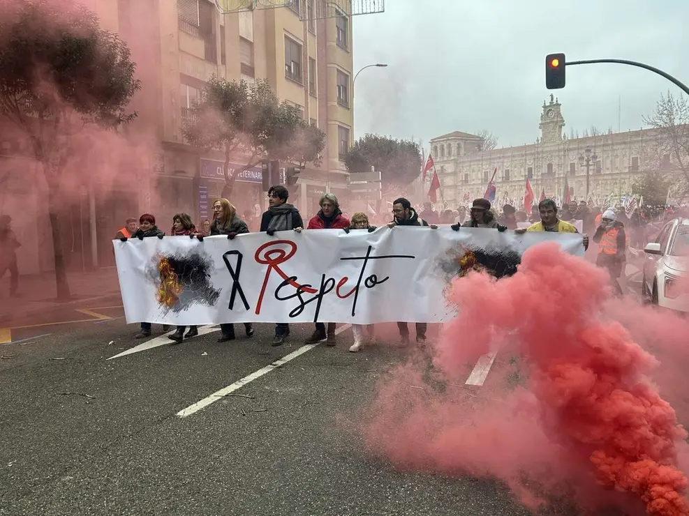 Manifestaci&oacute;n de la plataforma &lsquo;Respeto&rsquo;. Hugo Garc&iacute;a. Le&oacute;n 24 Horas.