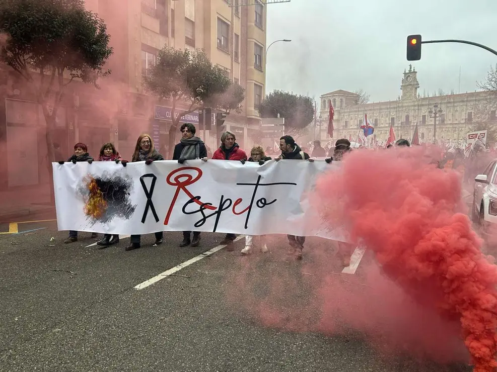 Manifestaci&oacute;n de la plataforma &lsquo;Respeto&rsquo;. Hugo Garc&iacute;a. Le&oacute;n 24 Horas.