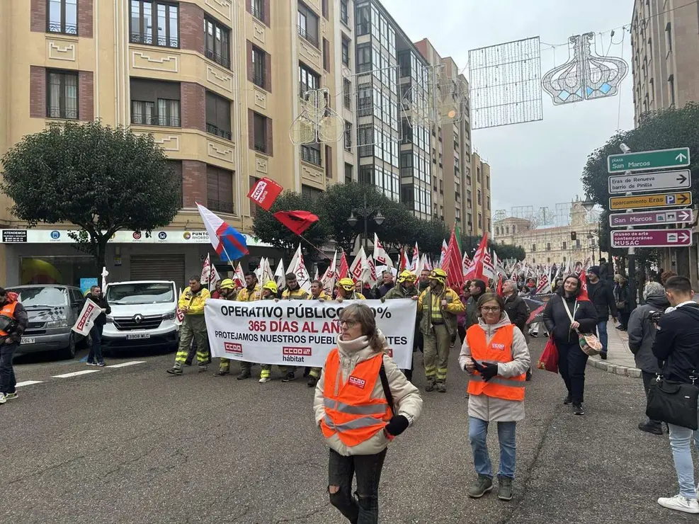 Manifestaci&oacute;n de la plataforma &lsquo;Respeto&rsquo;. Hugo Garc&iacute;a. Le&oacute;n 24 Horas.