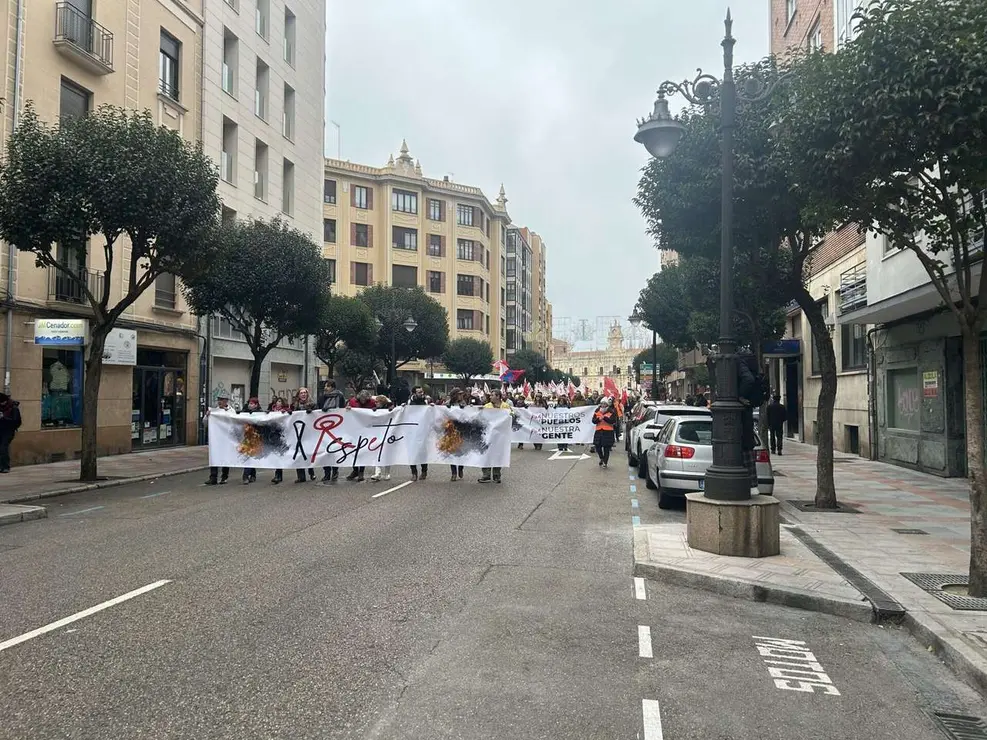 Manifestaci&oacute;n de la plataforma &lsquo;Respeto&rsquo;. Hugo Garc&iacute;a. Le&oacute;n 24 Horas.