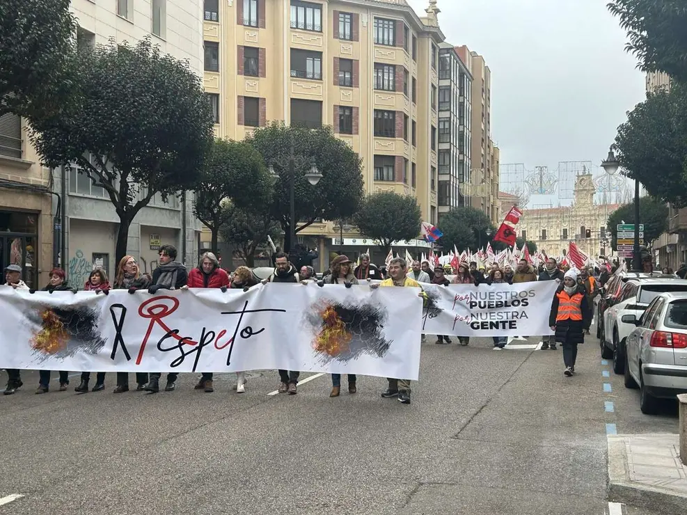 Manifestaci&oacute;n de la plataforma &lsquo;Respeto&rsquo;. Hugo Garc&iacute;a. Le&oacute;n 24 Horas.