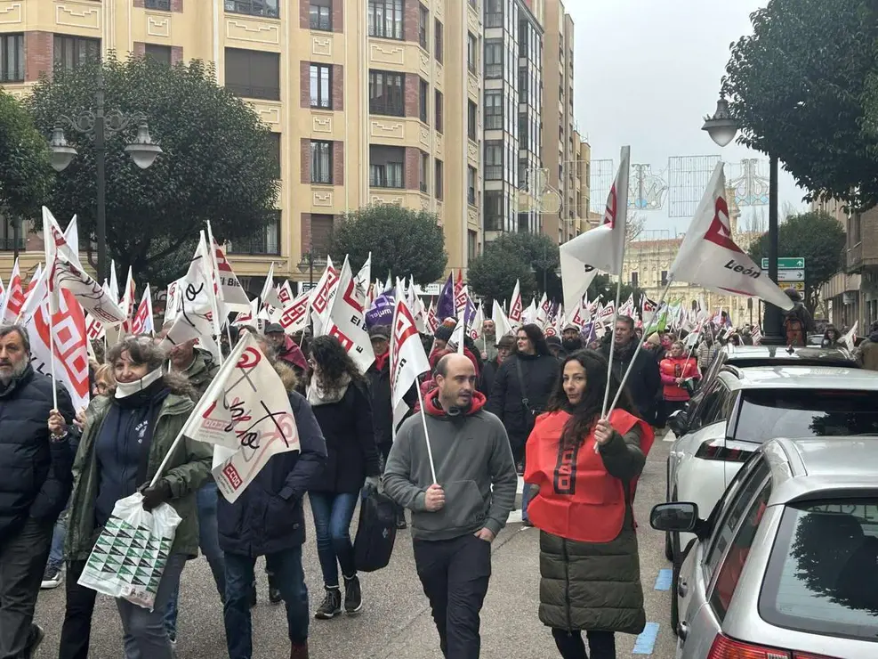 Manifestaci&oacute;n de la plataforma &lsquo;Respeto&rsquo;. Hugo Garc&iacute;a. Le&oacute;n 24 Horas.
