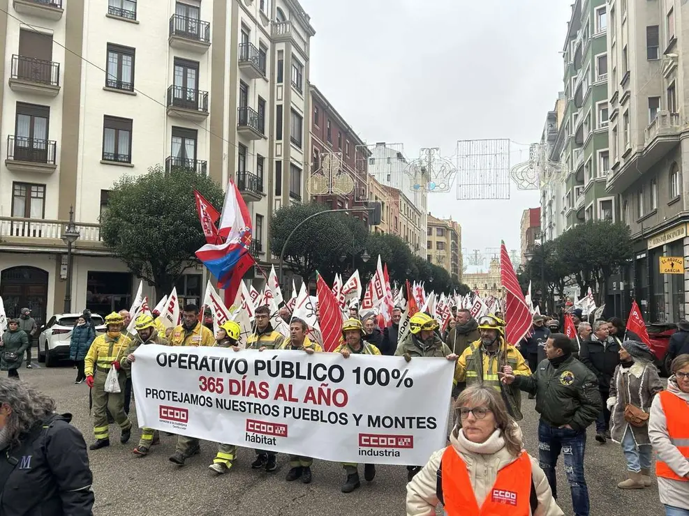 Manifestaci&oacute;n de la plataforma &lsquo;Respeto&rsquo;. Hugo Garc&iacute;a. Le&oacute;n 24 Horas.