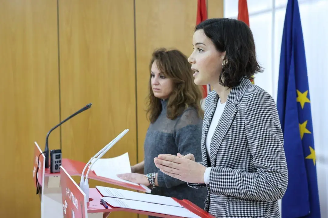 La diputada socialista leonesa Andrea Fern&aacute;ndez. | ICAL