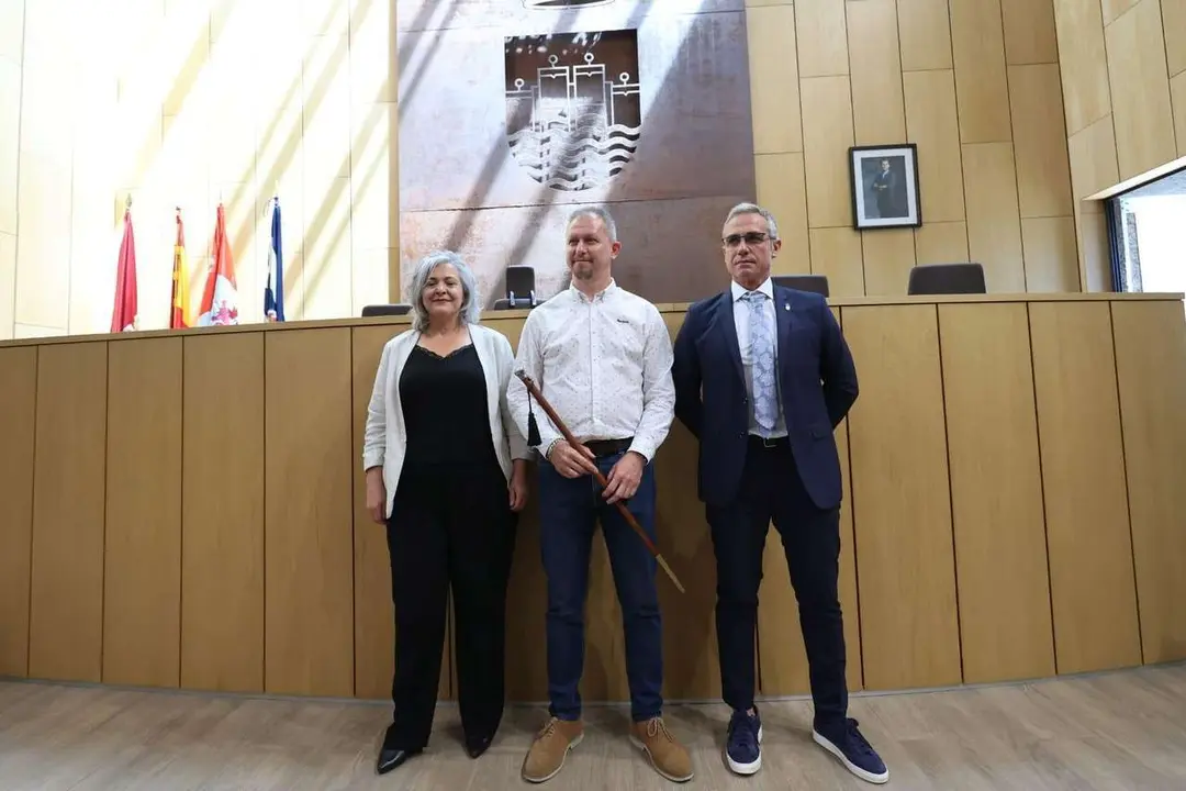 Jorge P&eacute;rez, en el centro, y Vicente &Aacute;lvarez, a la derecha