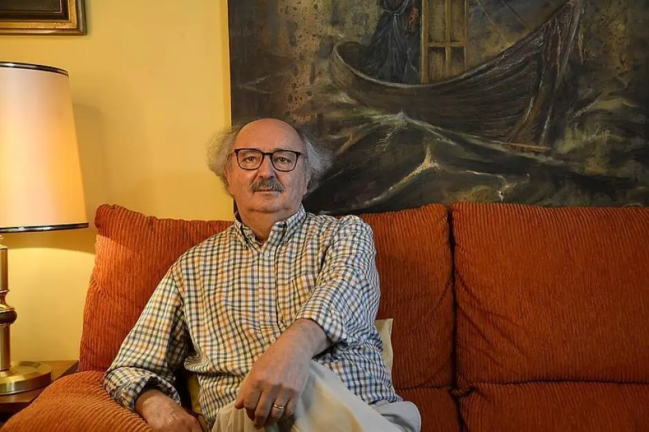 El poeta ba&ntilde;ezano Antonio Colinas.