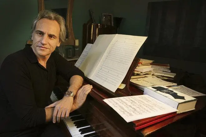 El compositor Pedro Halffter.