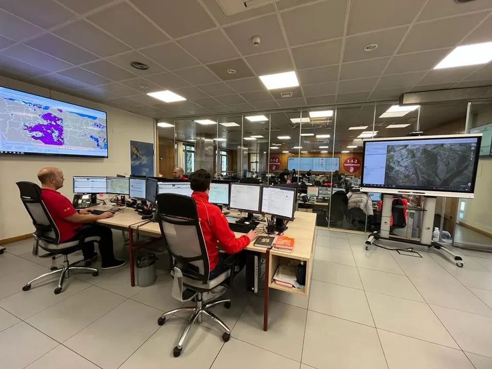 Centro coordinador de Emergencias 112.