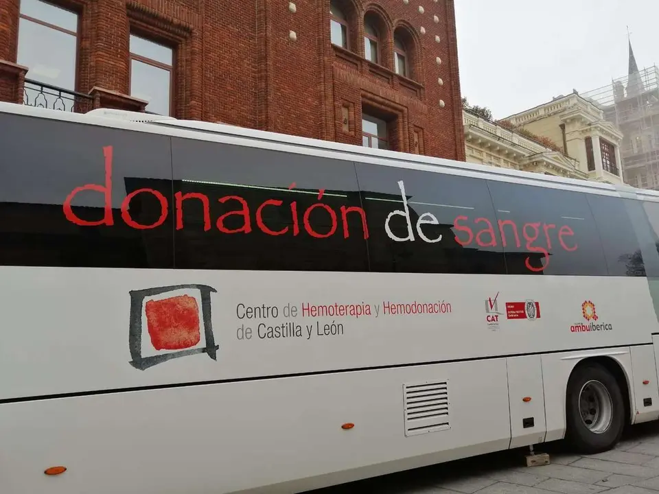 Campa&ntilde;a de donaci&oacute;n de sangre en la provincia de Le&oacute;n.