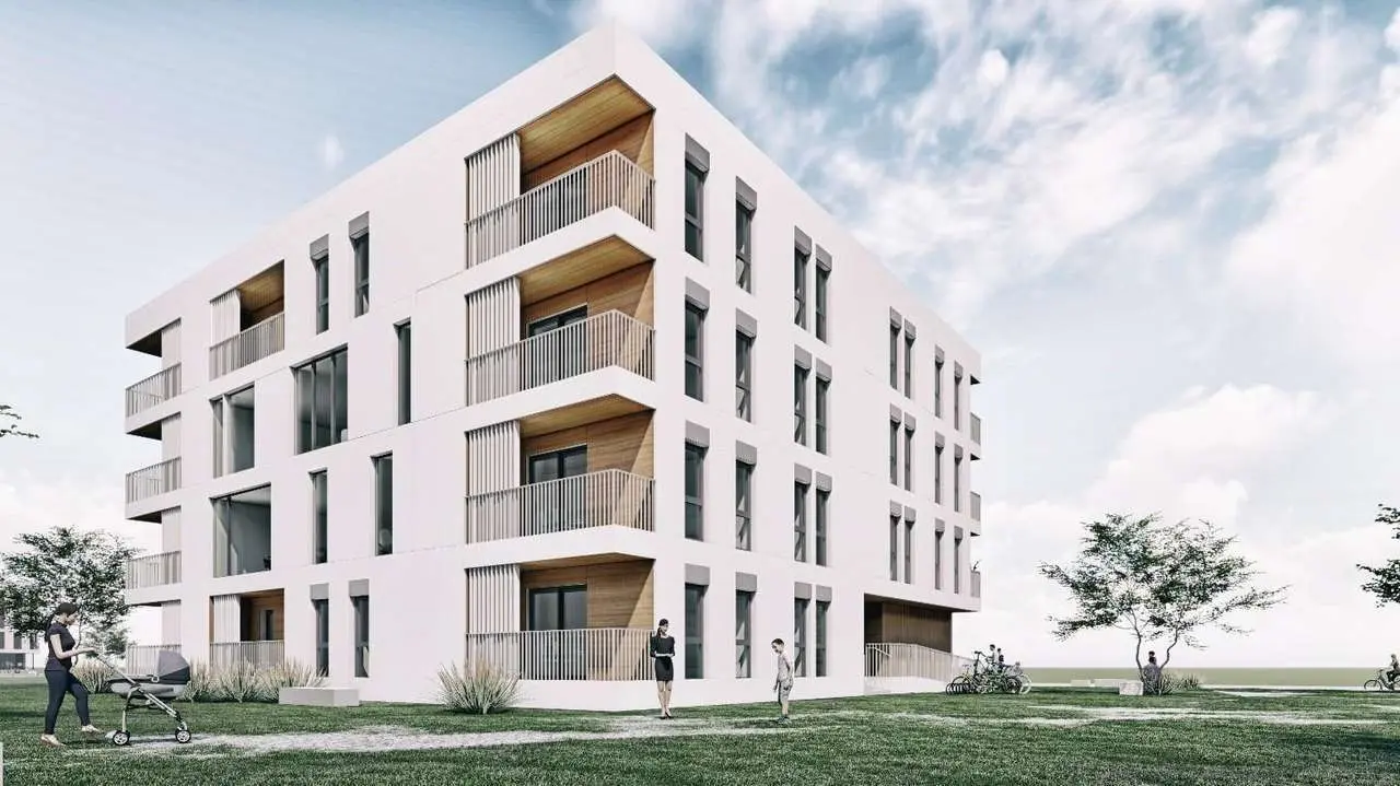 Imagen de archivo del proyecto de las viviendas de alquiler joven de Ponferrada. | Le&oacute;n24horas