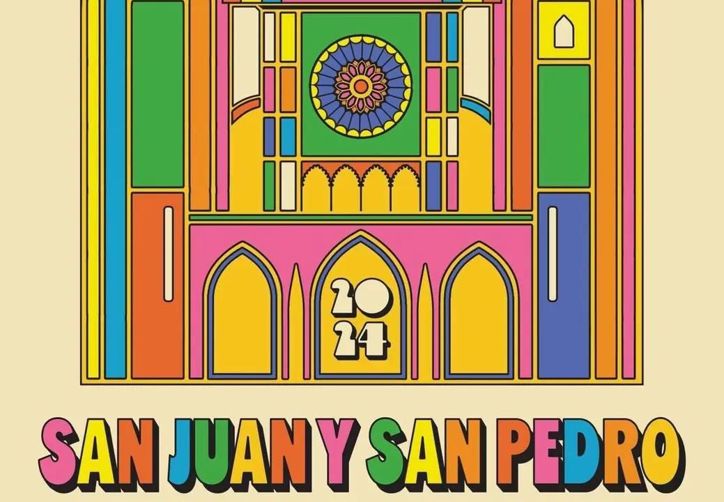 Parte del cartel ganador de las Fiestas de Le&oacute;n 2024.
