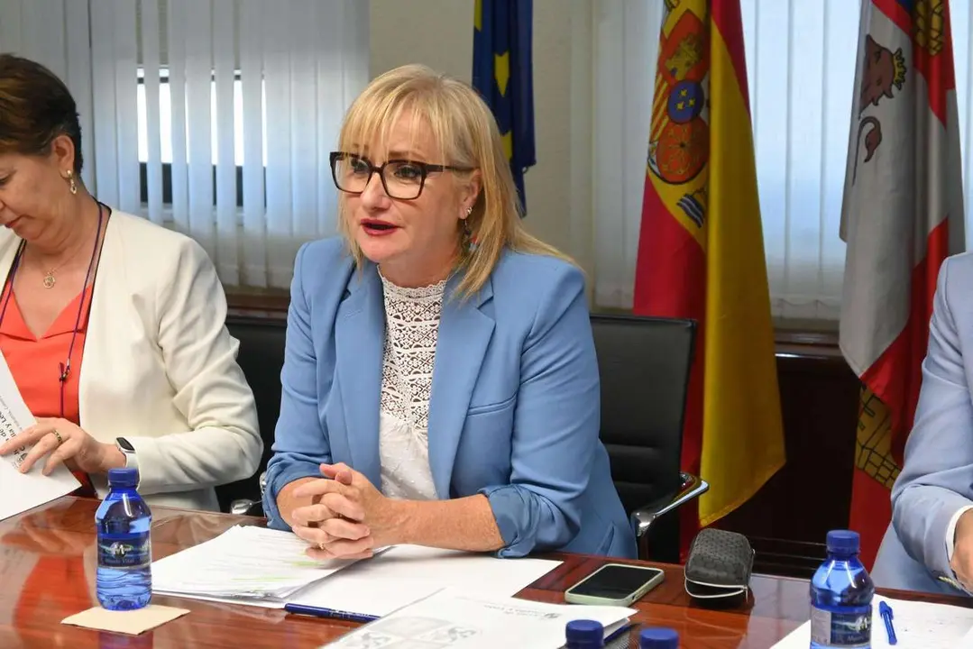 La consejera de Industria, Comercio y Empleo de la Junta, Leticia Garc&iacute;a. | ICAL