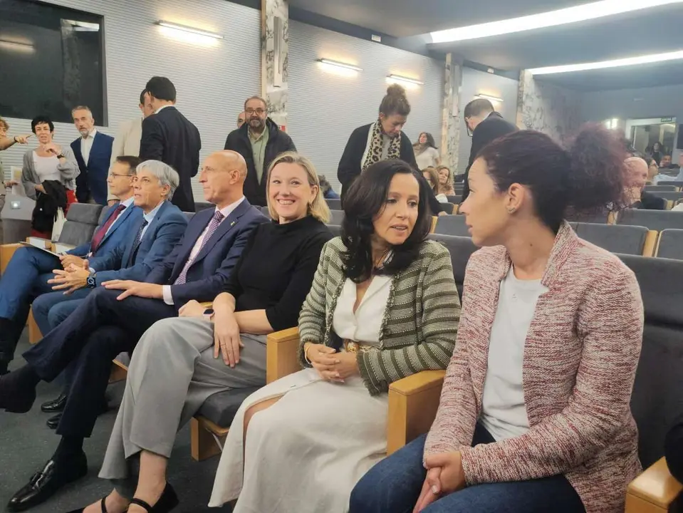 Diez, Blanco, Moya y L&oacute;pez durante un momento del foro. | &Oacute;.Q.